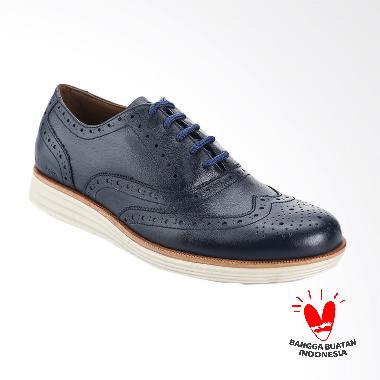 BLANKENHEIM Wingtip Sneaker Kulit S ... Blue [Pre-Order/Original]