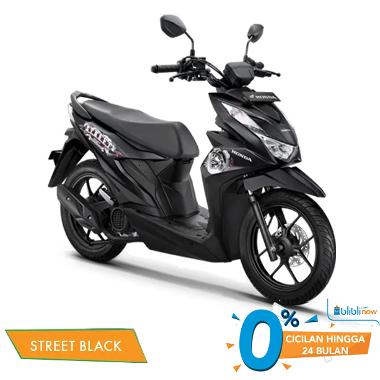 Honda BeAT STREET CBS Sepeda Motor [VIN 2023] Black Banten