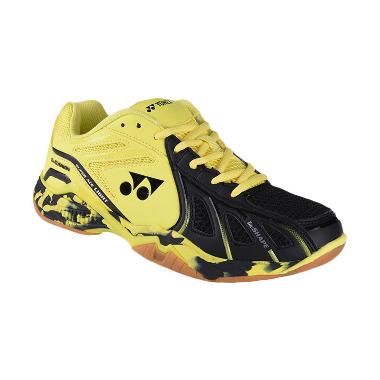 YONEX Men Super Ace Light Sepatu Badminton Pria - Yellow Black
