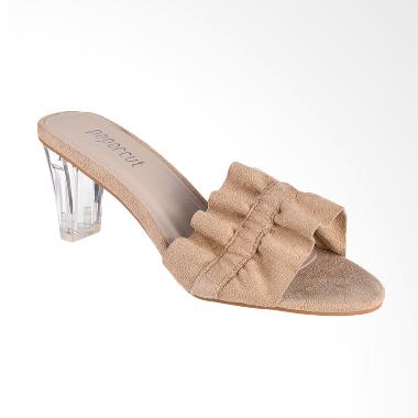Papercut Shoes GZ 02 Xianggelula A8 ... ndal Heels Wanita - Beige
