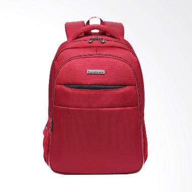 Luminox Tas Ransel Laptop Backpack - Merah Up to 15 inch Anti Air 5912