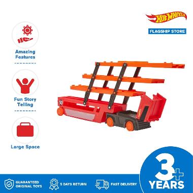 Hot Wheels Mega Hauler - Mainan Mobil Balap
