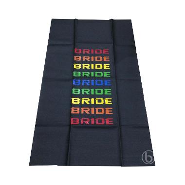 SJHOP Sablon Motif BRIDE Kulit Sarung Cover Jok Motor - Pelangi
