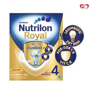 Promo Harga Nutrilon Royal 4 Susu Pertumbuhan Madu 400 gr - Blibli