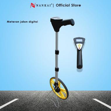 Meteran Jalan Roda Dorong Digital Nankai Black/Yellow