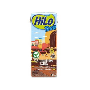 Promo Harga Hilo Teen Ready To Drink Chocolate Milk 200 ml - Blibli