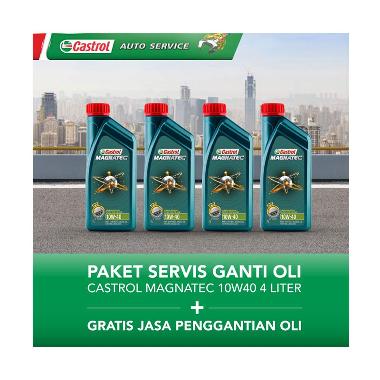 Paket Servis Ganti Oli - Castrol Ma ... atis Jasa Penggantian Oli
