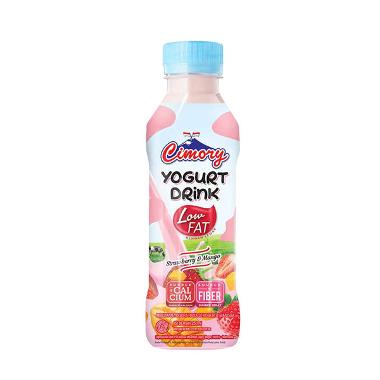 Promo Harga Cimory Yogurt Drink Low Fat Strawberry Mango 250 ml - Blibli