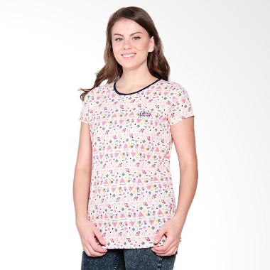 3 Second Ladies 1910 119101722PN Girls Tee Kaos Wanita - Pink