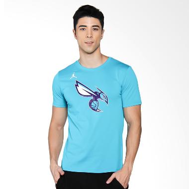 NIKE Men Basketball As Charlotte Bo ... lahraga Pria [870495-428]