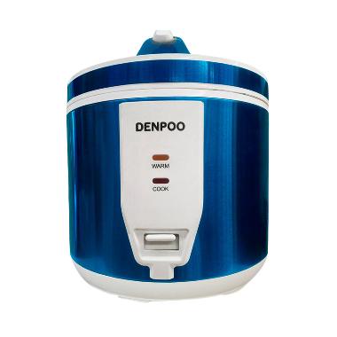 jual denpoo dmj811 rice cooker biru putih 1 8l jual denpoo dmj811 rice cooker biru putih 1 8l