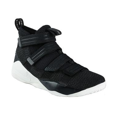 NIKE Men Basketball Lebron Soldier XI SFG Sepatu Basket Pria [897646-004]
