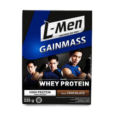 L-Men Gain Mass Chocolate Susu [225 g]