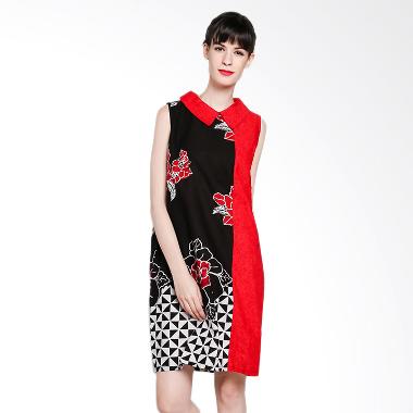 Seruni Batik BTKV 17-11-20 Begonia Dress Wanita - Red
