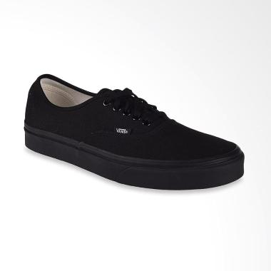 jual vans authentic black