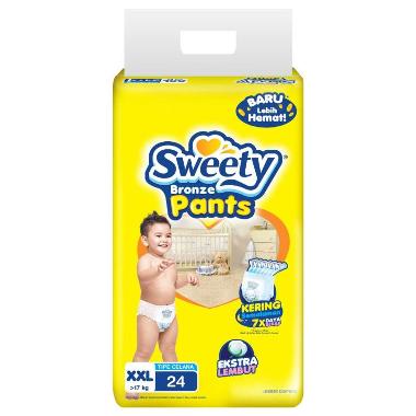 Jual Sweety Silver Popok Bayi [Size L/ 1 Karton/ 6 Pack/54
