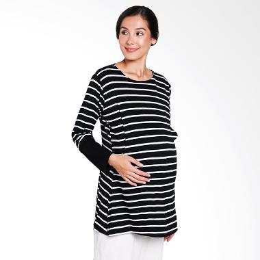 Jual Mamigaya Imma Salur Baju  Hamil Hitam  Putih  Online 