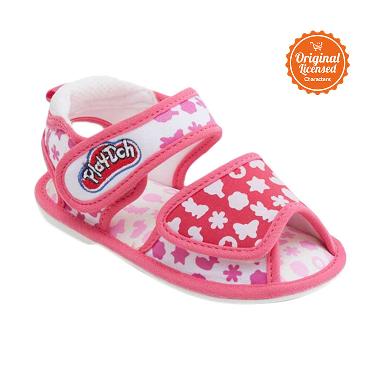 Playdoh Baby Flip Flop Prewalker Style 1 Sepatu Sandal Bayi - Pink
