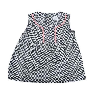 Branded Outlet BO 1000 Pattern Pink Dress Anak ...