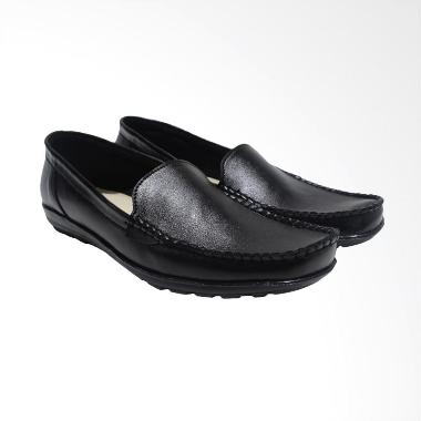 Andri Collection C12 Sepatu Loafer Slip on Semi Formal Wanita - Hitam