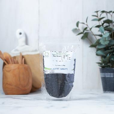 250gr Roasted Wijen Hitam - Black Sesame Seed - Premium - Sangrai