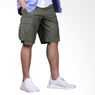 Coup Men Cargo Short Celana - Army Green