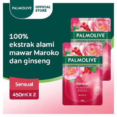Palmolive Sensual Pouch Shower Gel [450 mL/2 pcs]