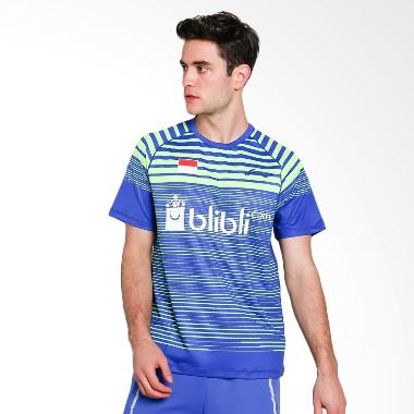 Li Ning T-Shirt Kaos Badminton Pria [ATSM387-3]