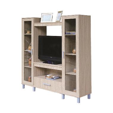 Kirana Buffet Manhattan Lemari TV - Cream