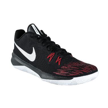NIKE Men Basketball Zoom Evidence I ...  - Black Red [908976-006]
