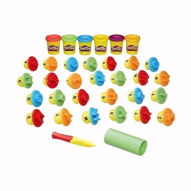 Jual BOGO - Play Doh Letters & Language Shape with Tumbler 