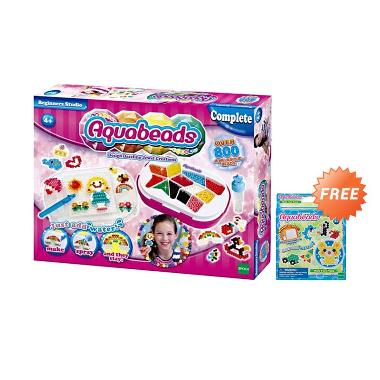 Jual BOGO - Aquabeads Beginners Studio [800 pcs Beads 