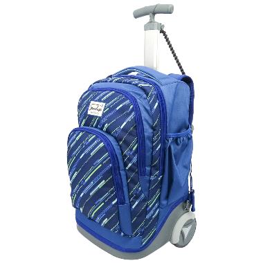 Stardust by Okiedog 88020 2In1 Backpack And Trolley Tas Sekolah Anak - Blue With Arrow Blue Blue
