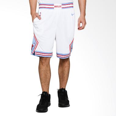 NIKE Men Basketball Chicago Bulls Swingmen Short Celana Basket [Ce 17 AJ1252-100]