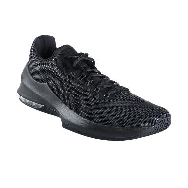 NIKE Men Basketball Air Max Infuriate 2 Low Sepatu Basket - Black [908975-001]