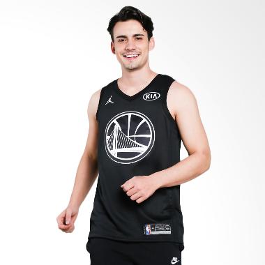 Nike Men Basketball Kevin Durant NBA All Star Black Swingmen Jersey 2018 [928873-012]