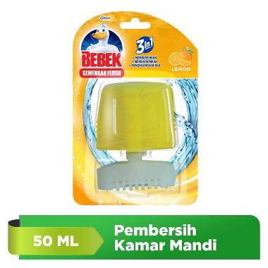Bebek Semerbak Flush Pembersih Toilet Lemon [50 mL]
