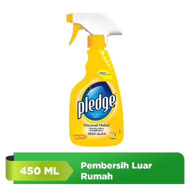 Pledge Cairan Perawatan Furniture Kayu & Non Kayu Lemon Pump [450 mL]
