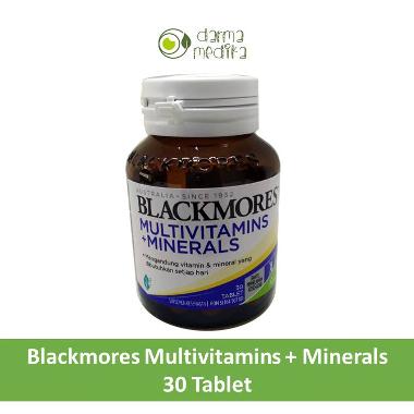 BLACKMORES MULTIVITAMINS MULTIVITAMIN MULTI VITAMIN VITAMINS + MINERALS MINERAL - 30 TABLET
