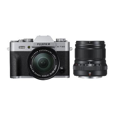 Fujifilm X-T20 16-50 mm + XF 50mm f ... Pack (10X2/PK)* jpckemang