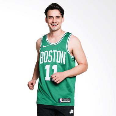 NIKE Men Basketball Kyrie Irving Boston Celtics Swingmen Jersey Road Kaos Basket Pria [864461-321]