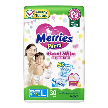 Promo Harga Merries Pants Good Skin L30 30 pcs - Blibli
