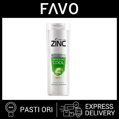 Sampo Zinc Refreshing Cool Shampoo - 340 mL -