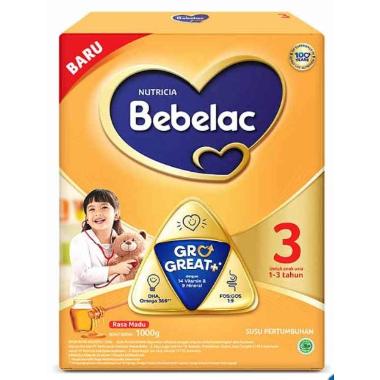 Promo Harga Bebelac 3 Susu Pertumbuhan Madu 1000 gr - Blibli