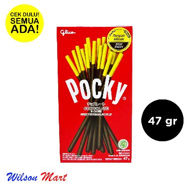 Promo Harga Glico Pocky Stick Chocolate Flavour 47 gr - Blibli