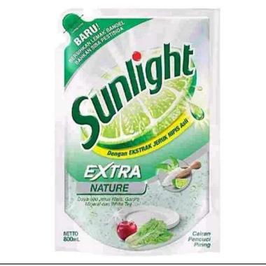 Promo Harga Sunlight Pencuci Piring Extra Natural 720 ml - Blibli