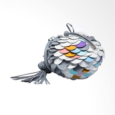 SRW Furball Mini Tas Wanita - Grey Pastel