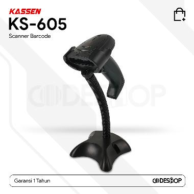 SCANNER KASSEN KS-605 / KS605 2D AUTOSCAN + AUTOSENSE HITAM