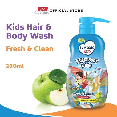 Cussons Kids Body Wash Dragon Fresh & Protect - Sabun Anak Pump 280ml