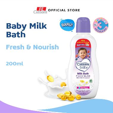 Cussons Baby Milk Bath Fresh & Nourish 200ML